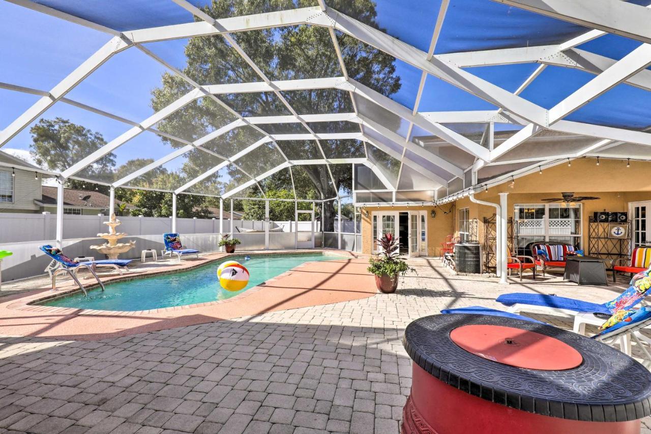 Cozy Home In Heart Of Tampa With Lanai And Pool! Dış mekan fotoğraf